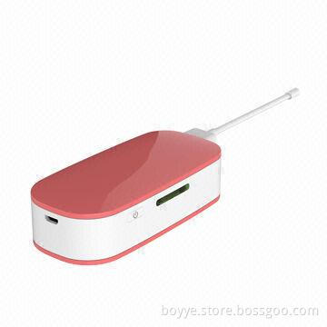 3-in-1 Multifunction Power Bank with Wireless Router and Wireless Storage, 5,200mAh Capacity